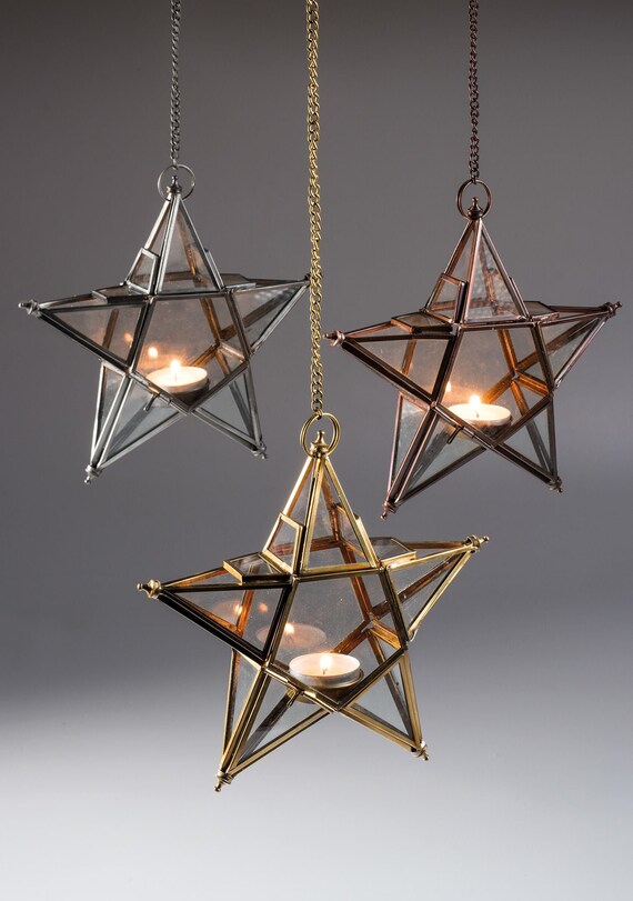 10feet/lot Hanging Star Copper Beaded Chains Findings Star 