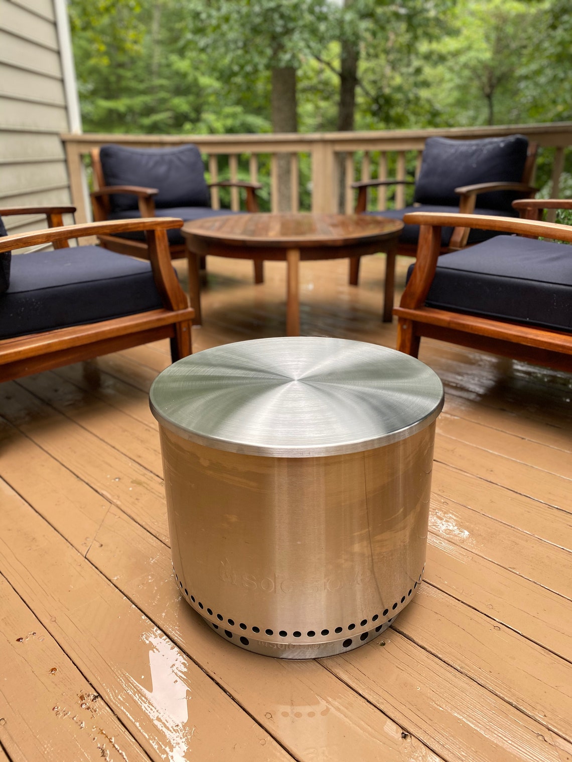 Heavy Gauge Stainless Steel Lid / Cover for Solo Stove Bonfire Etsy