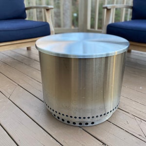 Heavy Gauge Stainless Steel Lid / Cover for Solo Stove Bonfire - Etsy UK