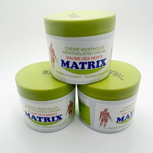 3 PIECES MATRIX (50 ml) crème anti-douleur super puissante original.exp 01/27