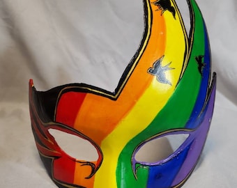 Regenbogen Maskerade