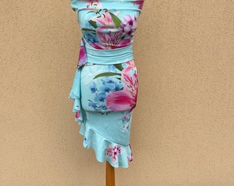 SISTAGLAM Women Dress Size UK 8 With flowers New