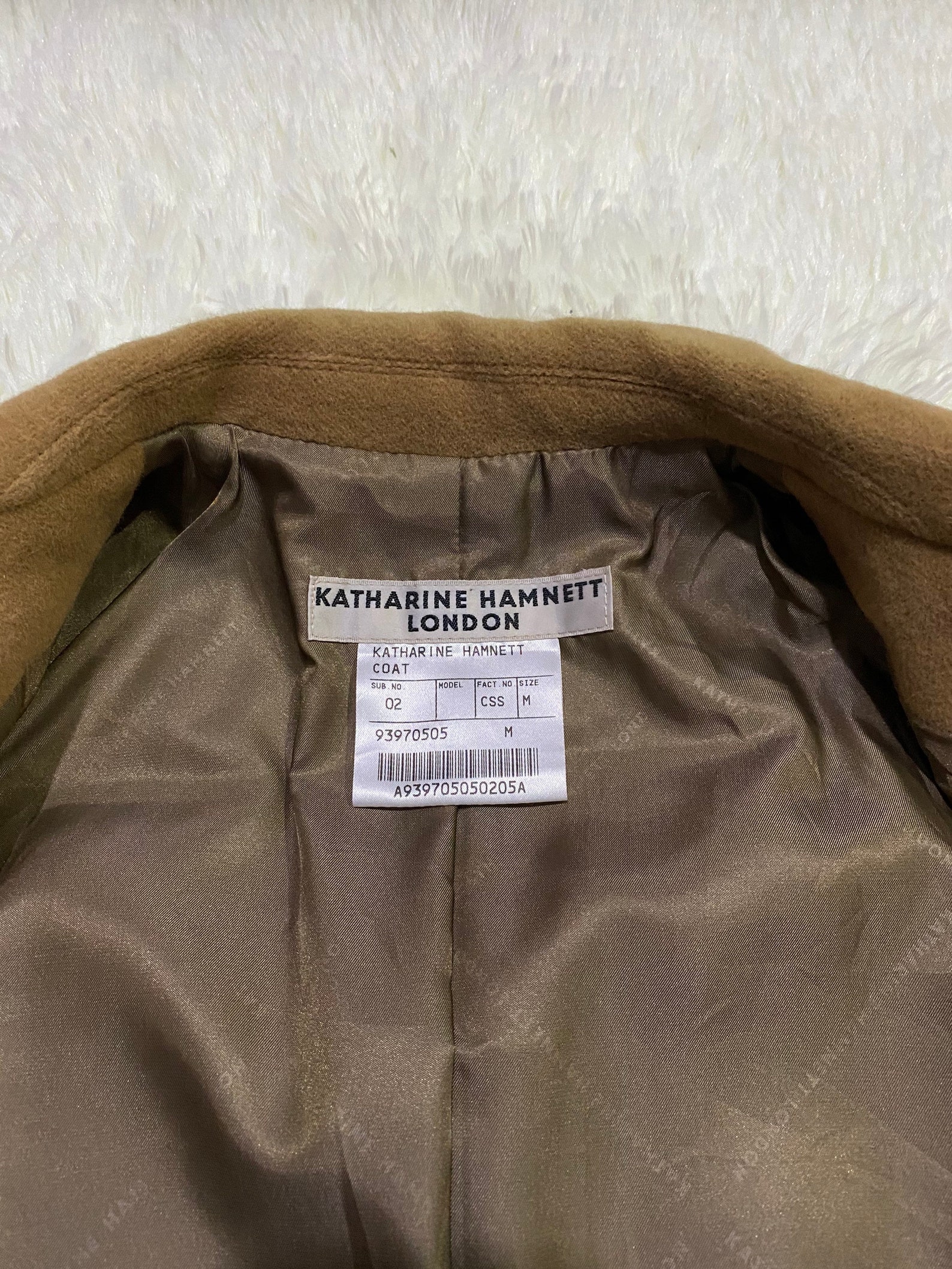 Katharine Hamnett London Coat Jacket in Angora Wool | Etsy