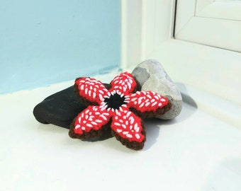 Crochet Demogorgon Keyring