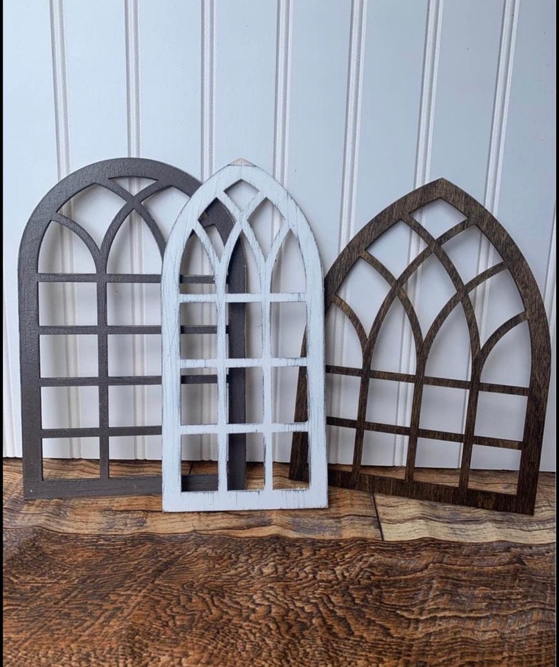 Wooden Window Arches Etsy
