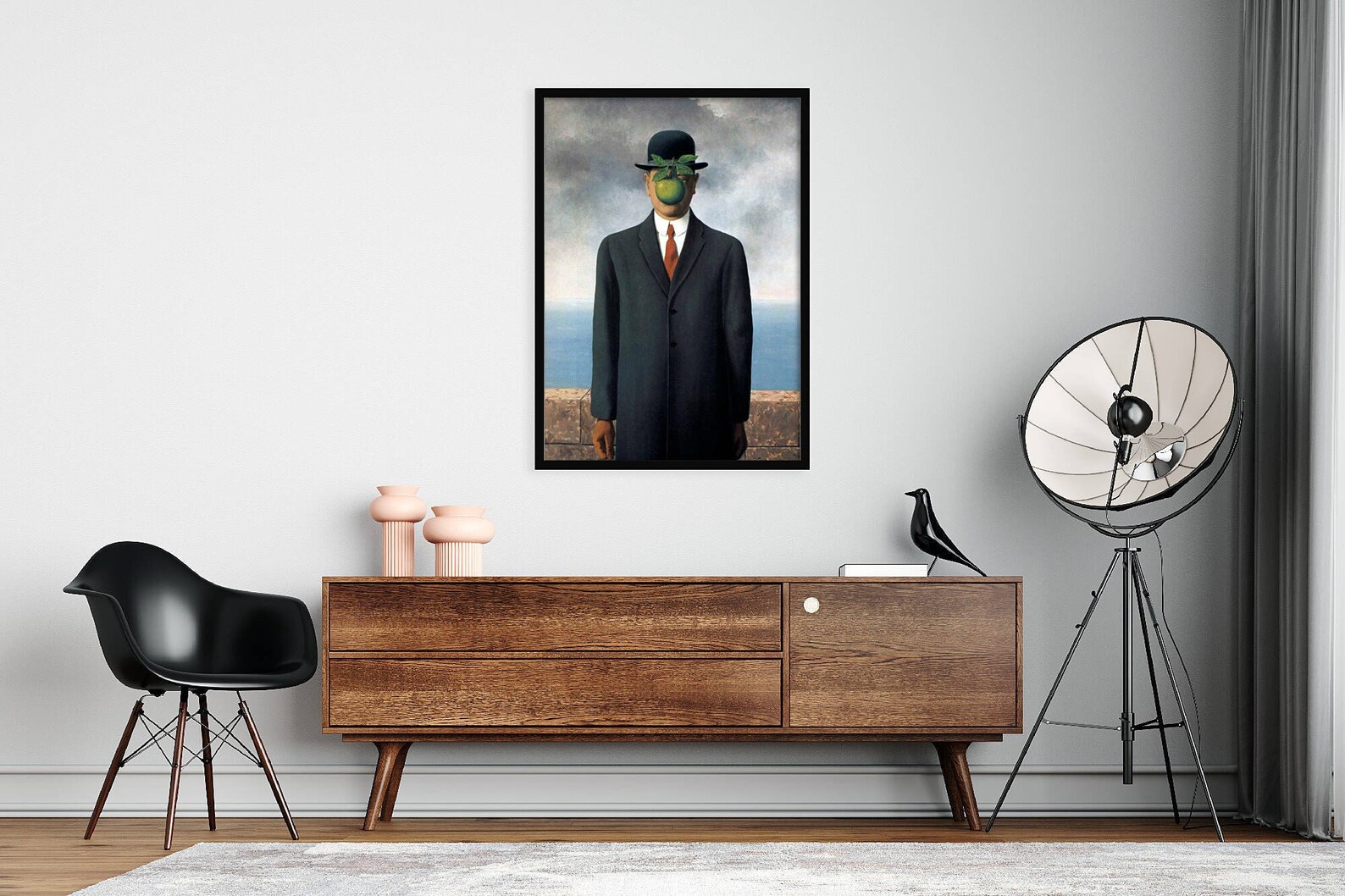 René Magritte Le fils de l'homme Der Sohn des Menschen | Etsy