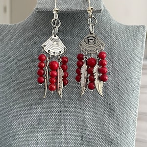 Southwestern Jewelry Earrings, Western Jewelry Earrings, Feather Jewelry Earrings, Silver Sun Earrings, Wanderlust Jewelry, Western Feather