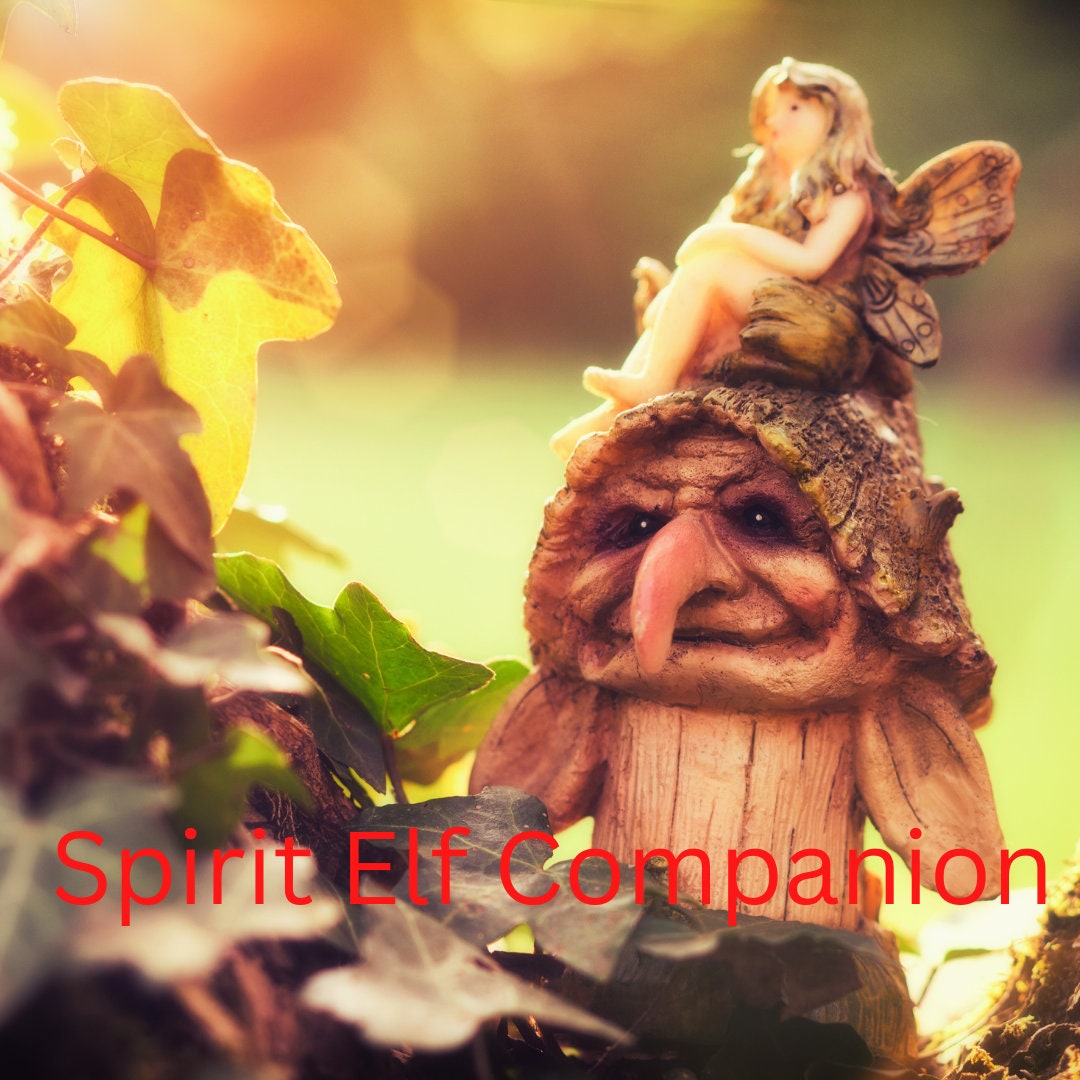 Spiritual Elf Companion / Shelf Elf Friend / Order Completed Within 24