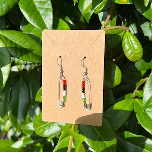 Palestine Flag Earrings - Proceeds Donated!