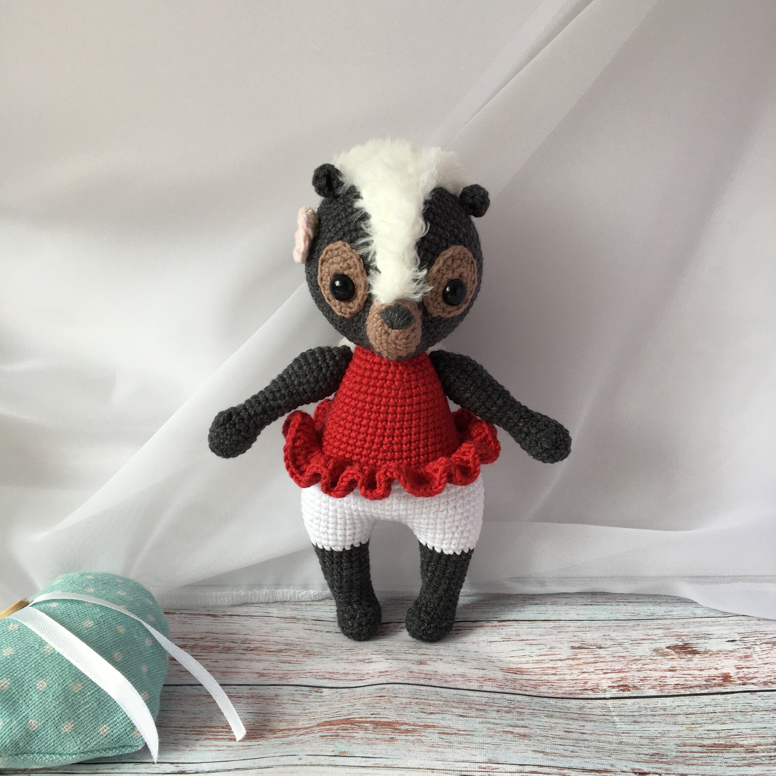 Stuffed skunk toy soft skunk plushie plush skunk baby girl | Etsy
