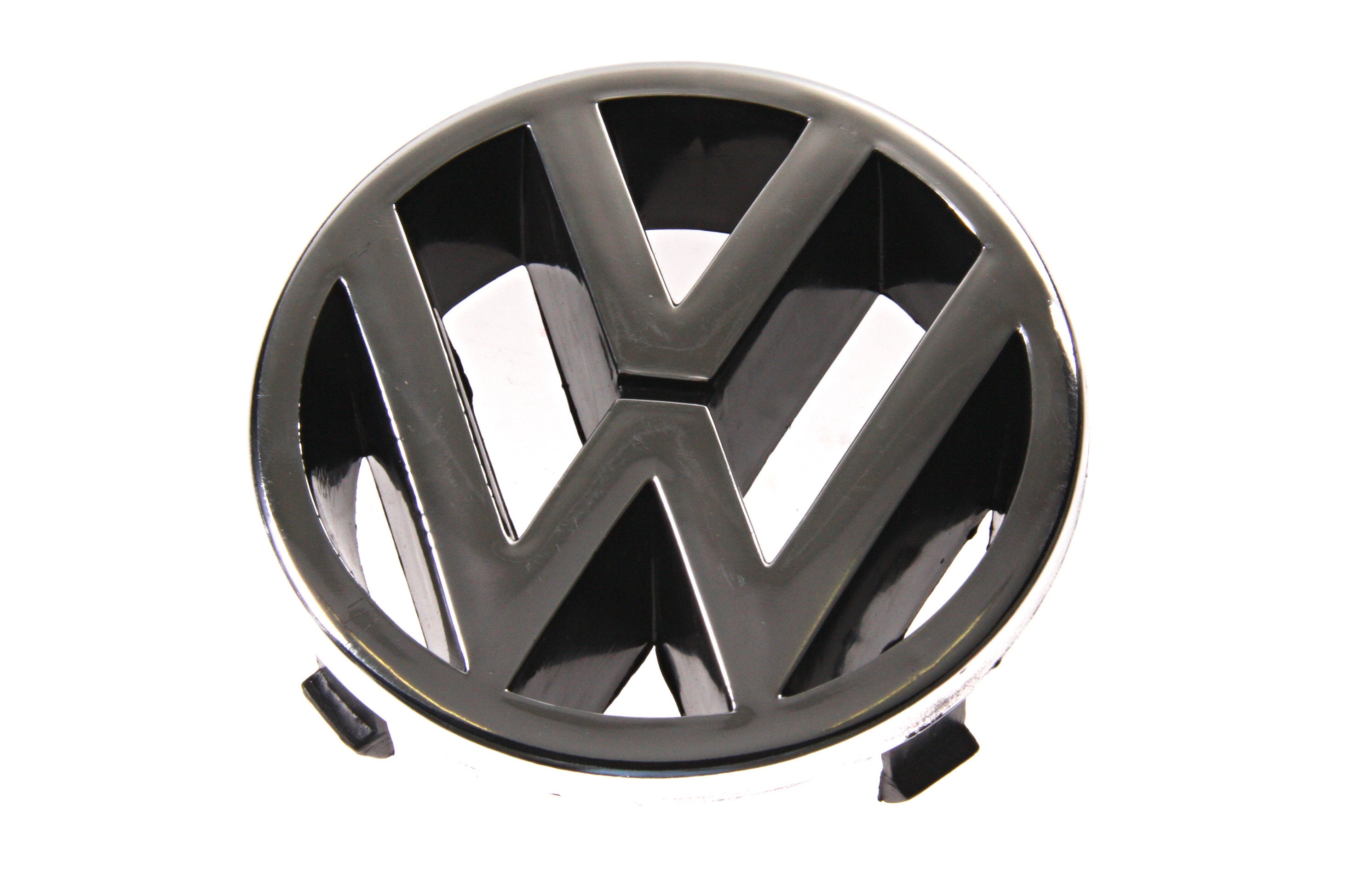 Original VW Emblem vorn Kühlergrill Zeichen up! Facelift Logo chrom schwarz  150mm