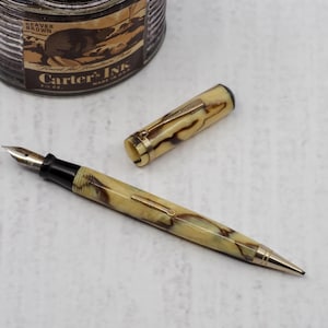 Vintage Treasure mini pencil/fountain pen combo, restored