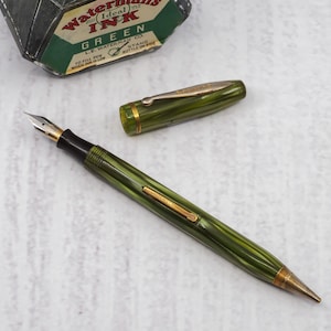 Vintage Champion pencil/fountain pen combo, restored