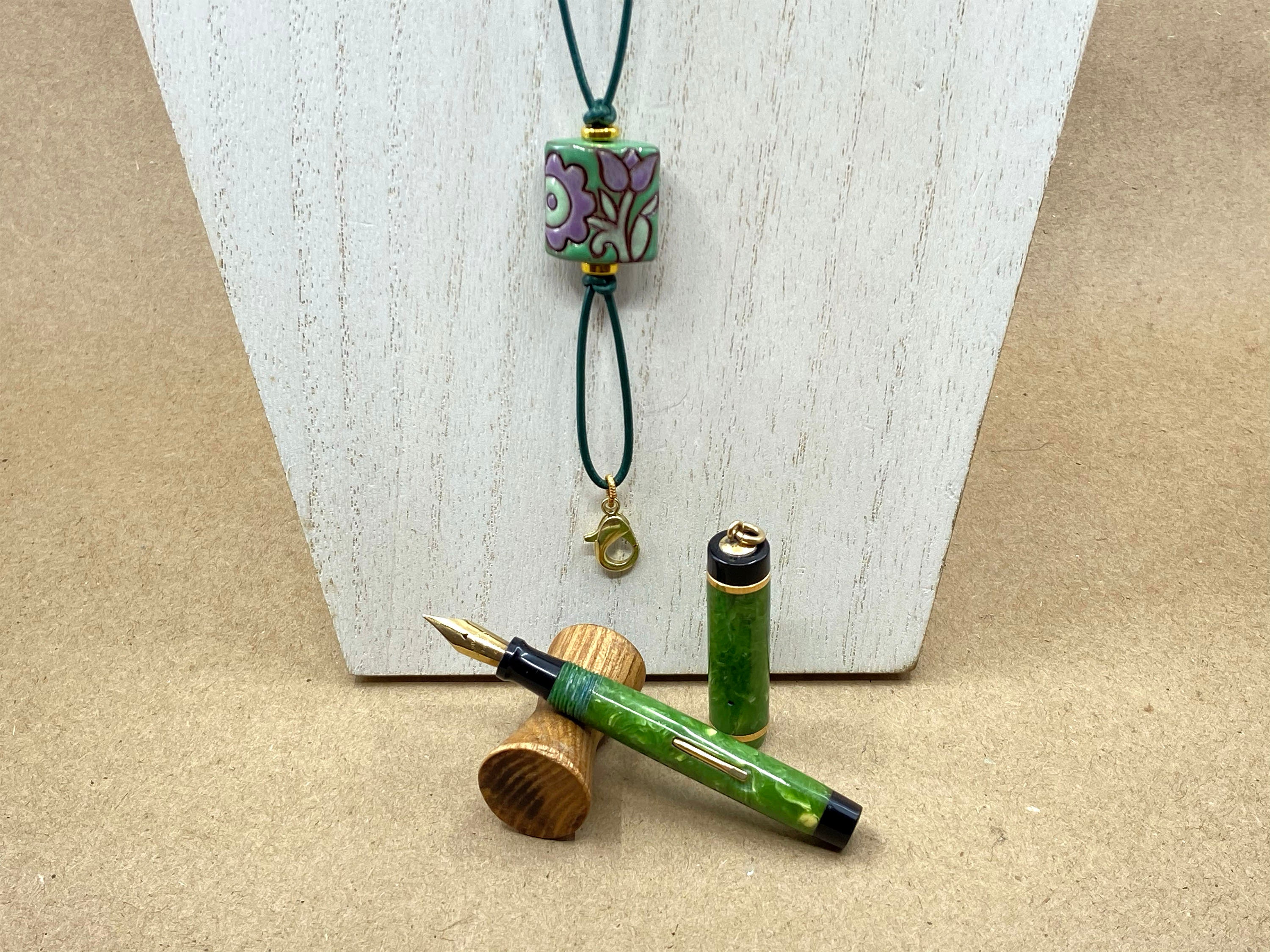 Fountain pen necklace vintage fountain pen Etsy