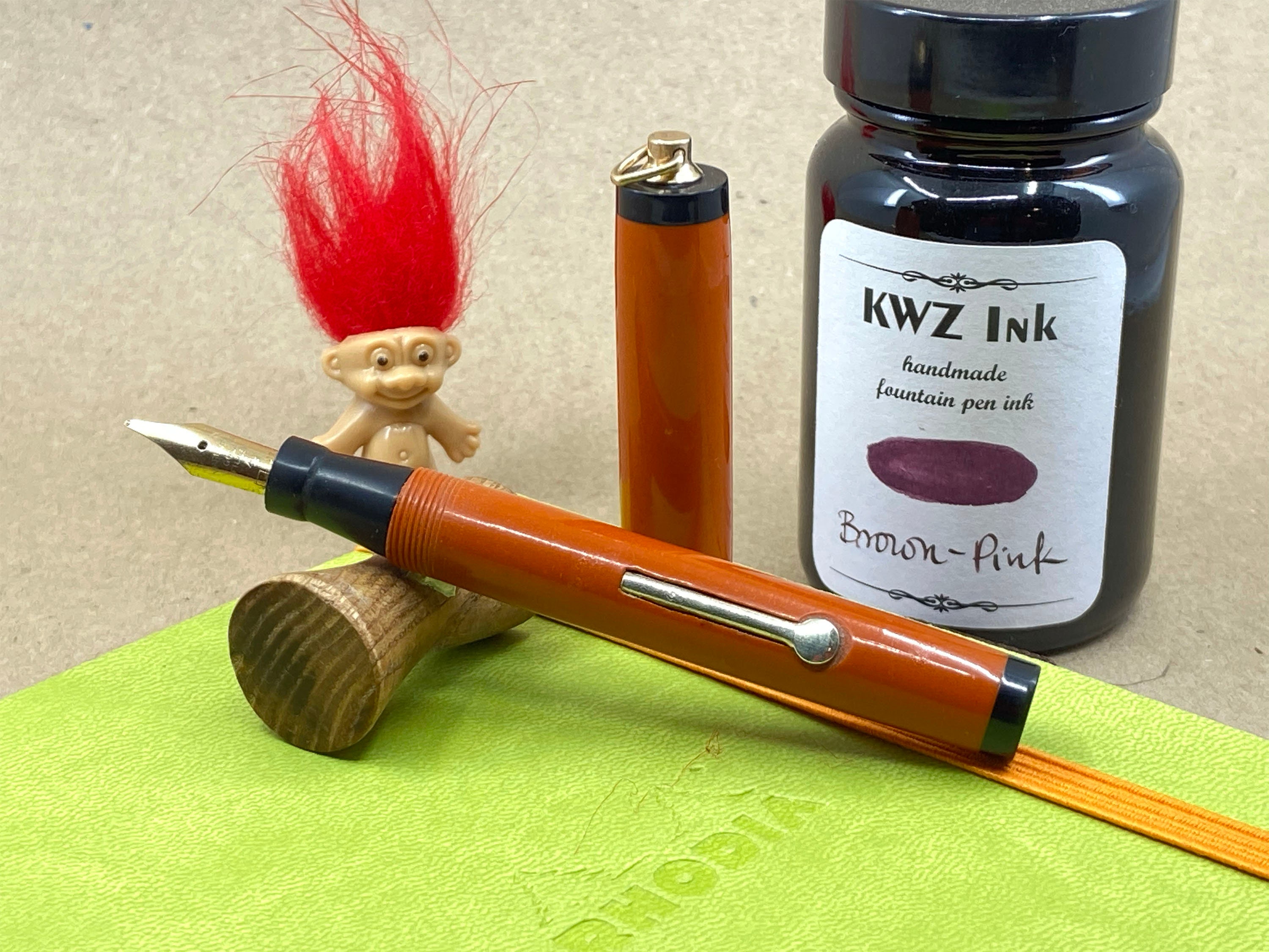 Fountain pen necklace vintage fountain pen Etsy