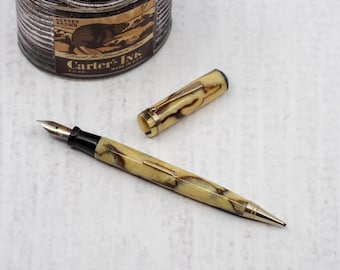 Vintage Treasure mini pencil/fountain pen combo, restored