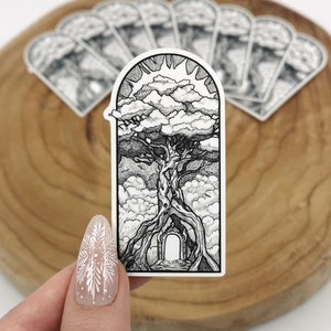 Autocollant Arbre Fantaisie