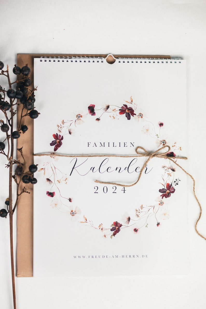 Family Calendar 2024 A3 BSTOCK Etsy