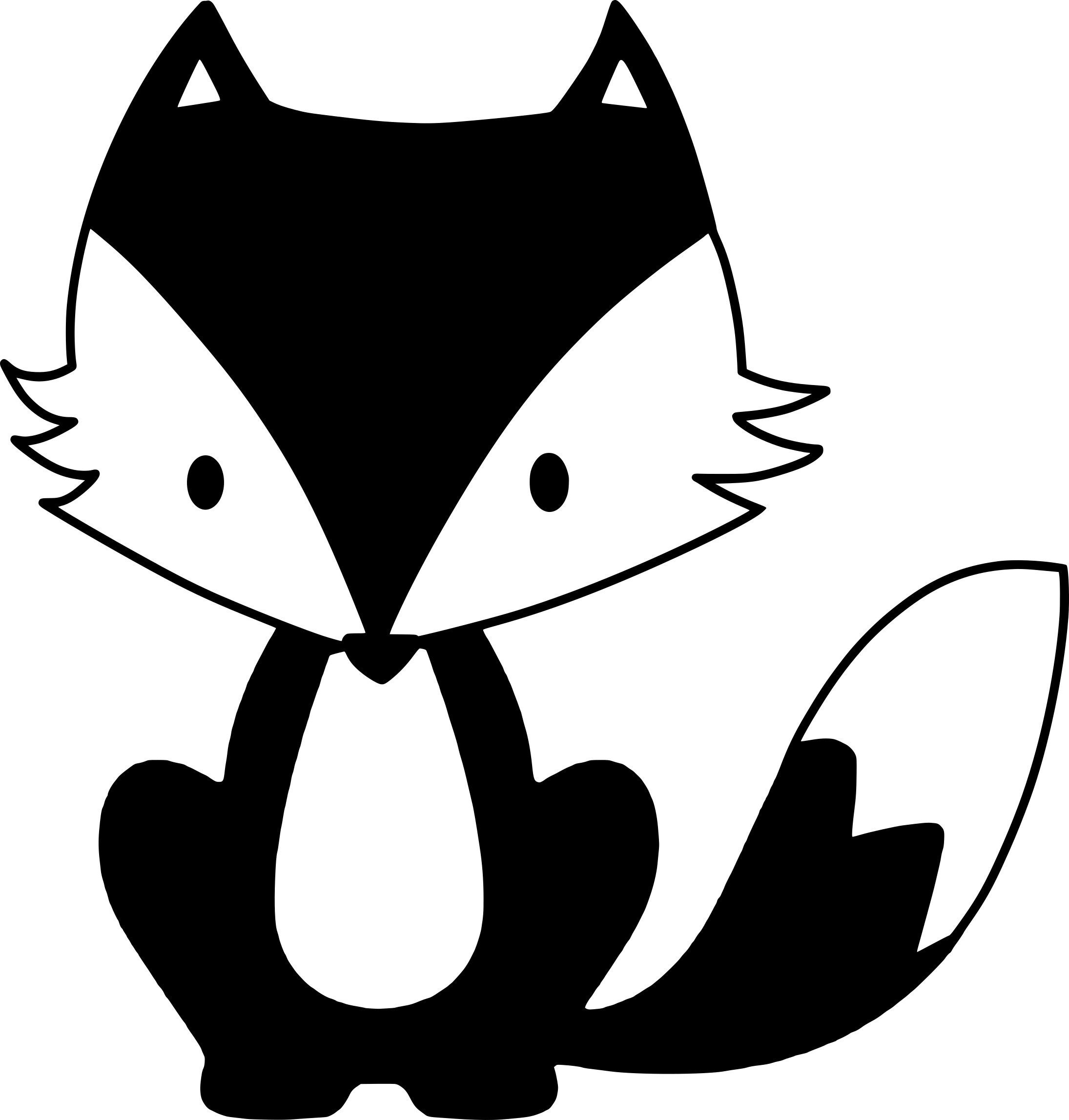 Fox SVG Fox Silhouette Svg Cute Fox Svg Fox Head Svg Fox - Etsy