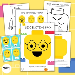 Emotions Toolkit - Therapy Resources - Emotional Literacy Resources - Early Years Resources [Instant Download]