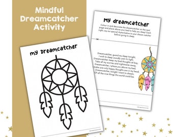 Dreamcatcher Activity | Aids Peaceful Sleep | Bedtime Mindful Exercise