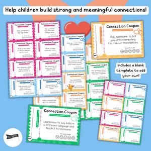 Connection Coupons | For Separation Anxiety, Confidence Building and more | Digital Download