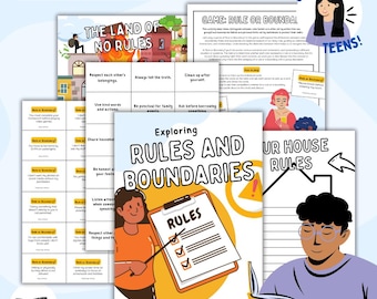 Exploring Rules and Boundaries | Creating Harmonious Environments | Teen Workbook | DIGITAL FILE