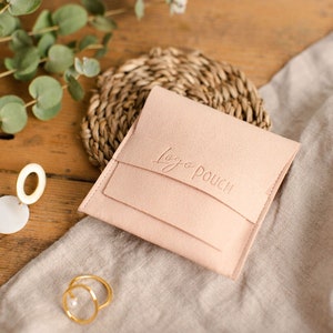Bolsa para joias estilo envelope GRACE | Bolsa de joias | Armazenamento de joias | Embalagem de joias estilo envelope