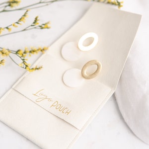 5 peças Grace Envelope Jewellry Gift Bag Sustentável Mix Match Cores Marca Atacado Solução de Embalagem de Jóias para Presentes Ecologicamente Conscientes