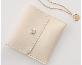 Vegan Leather Custom Jewelry Bag - Branded Jewellery Bag - Eco-friendly Jewelry Packaging