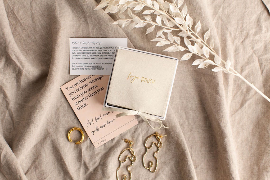 Branded Jewelry Packaging CHLOE Jewelry Bag Jewelry Etsy UK