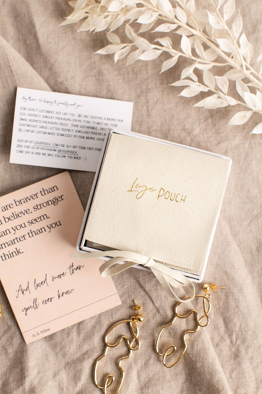 Branded Jewelry Packaging CHLOE Jewelry Bag Jewelry Etsy UK