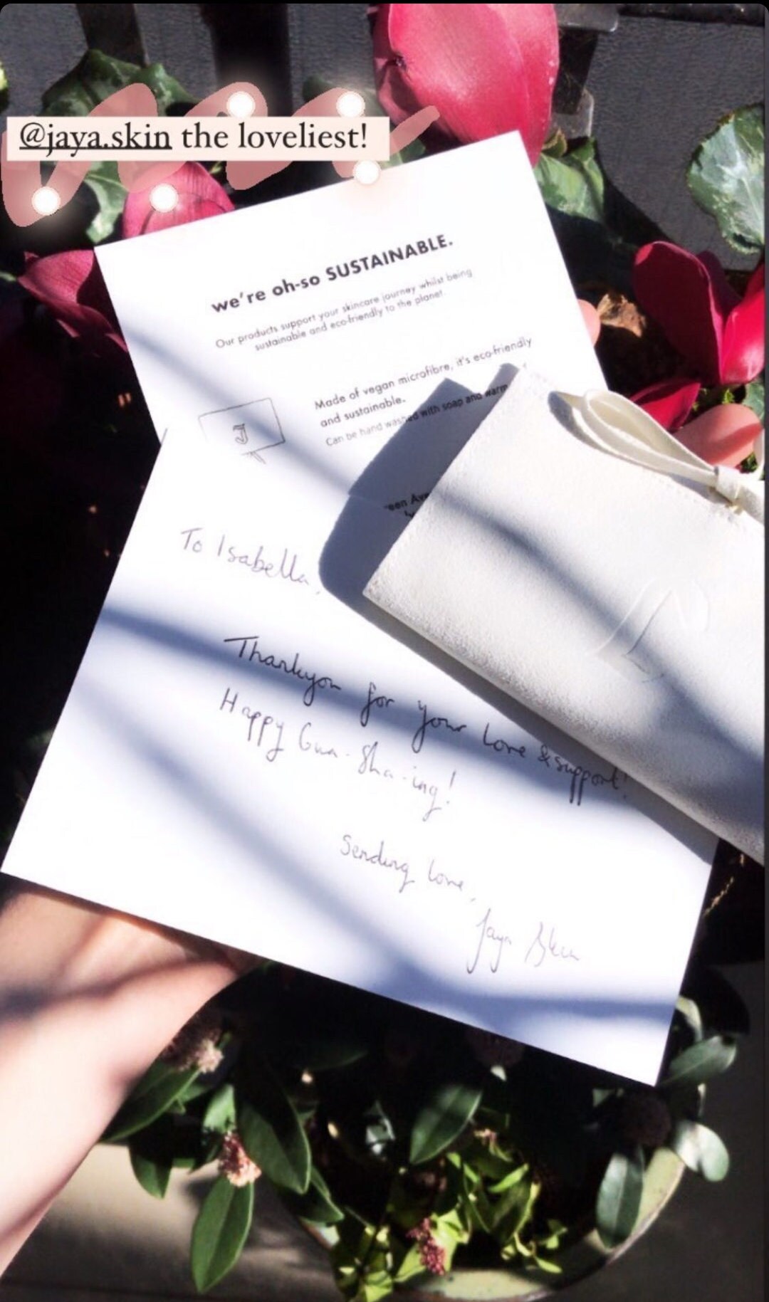 Ecofriendly Jewellery Pouches CHLOE Certified Recycled Material Eco