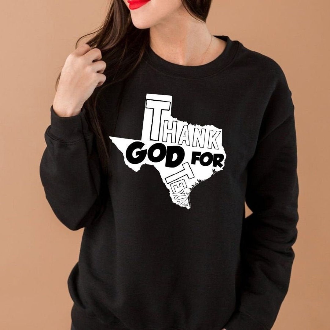 God Bless Texas Sweatshirt 4 juillet Vêtements Vêtements Etsy France