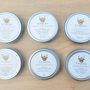 100% Grass-Fed Whipped Tallow Balm 2 fl oz