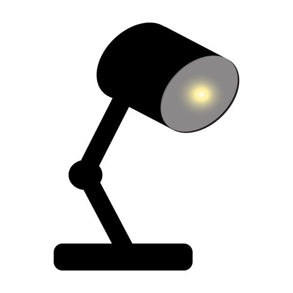 Simple Lamp | clip-art | 300dpi | png