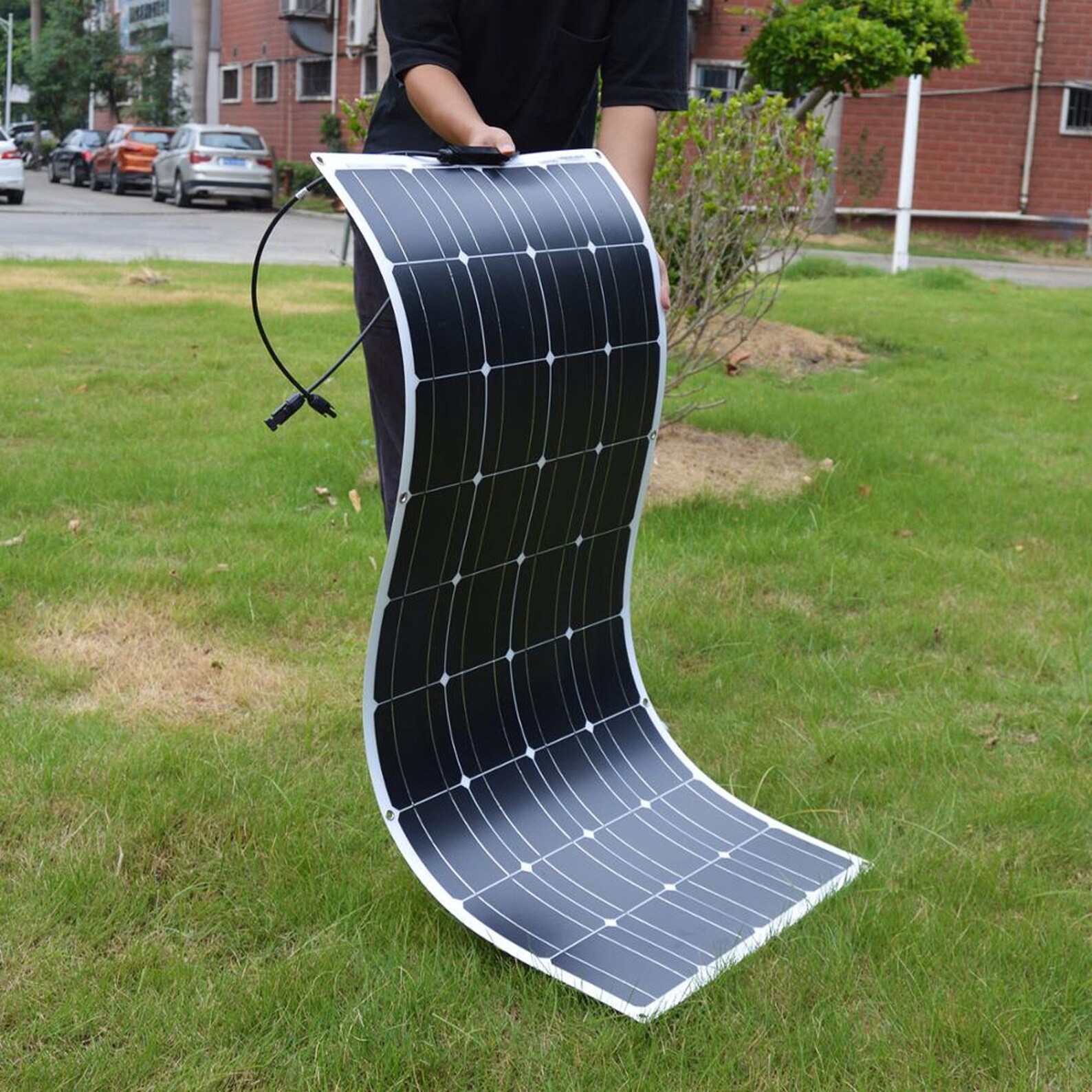 Solar Panel System Folding Flexible Rooftop 100W Etsy