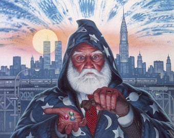 WIZARD of FOURTH STREET Art Print, signed and numbered by the Artist on Epson Art Velvet Paper