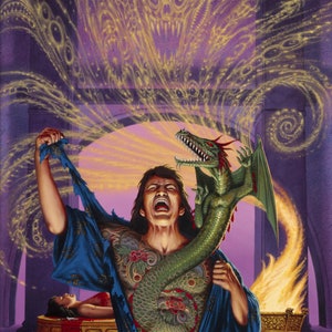 THE SAMURI WIZARD Art Print, signed and numbered by the Artist on Epson Art Velvet Paper