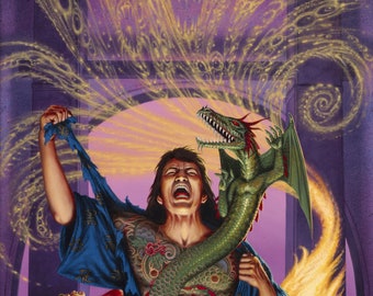 THE SAMURI WIZARD Art Print, signed and numbered by the Artist on Epson Art Velvet Paper