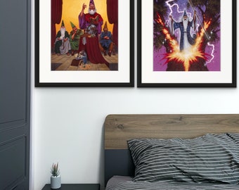 THE LIGHTNING WIZARD Art Print Signed and Numbered by the -  Sweden