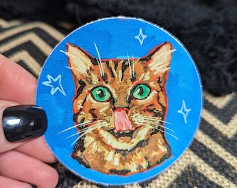 Tabby Cat Sticker
