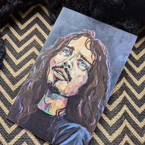 Cartão de felicitações em branco de Chris Cornell