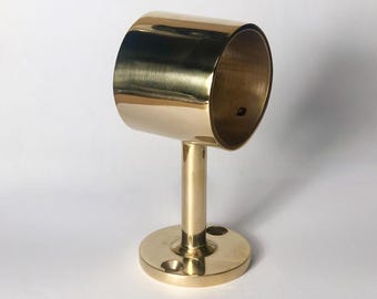 Solid Brass Bracket for 38mm Pole - 1.5" Diameter Rods