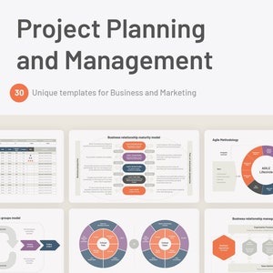 Project Planning and Management Models, Methods, Templates for Keynote MAC