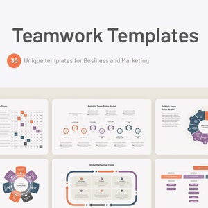 Teamwork Powerpoint Templates, Models and Strategies