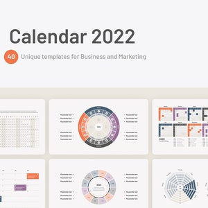 Calendar 2022 templates for PowerPoint