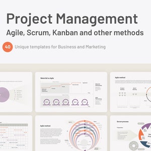 Project Management Agile, Scrum, Kanban for Keynote