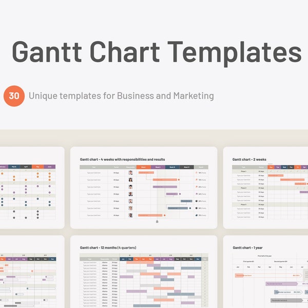 Modelli di PowerPoint diagramma di Gantt