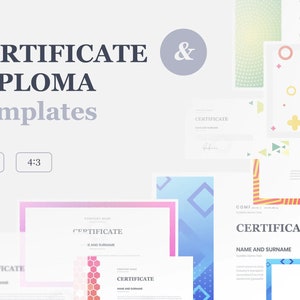 Plantillas de PowerPoint de Certificado y Diploma